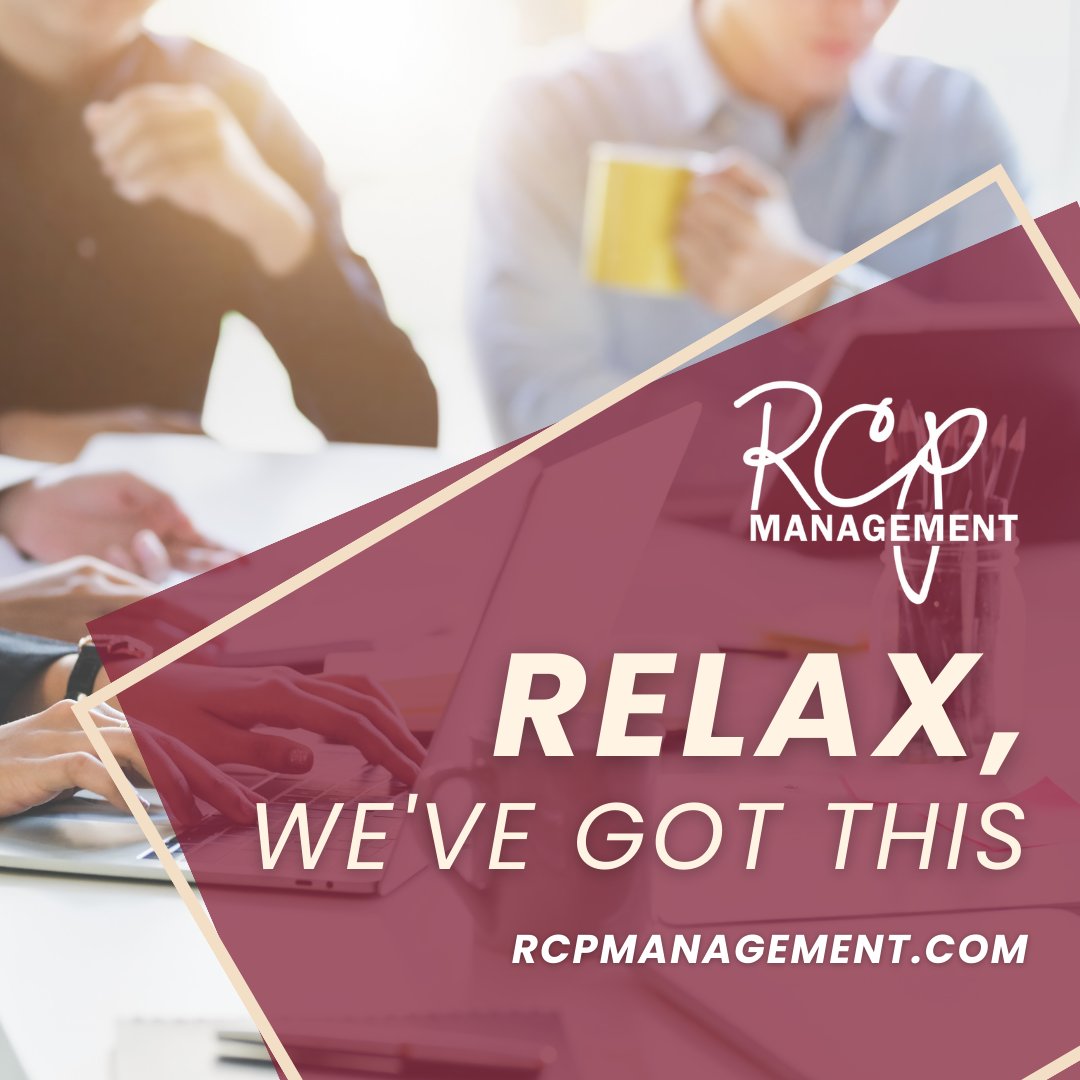 'With us managing your property you can relax, we've got this!' - RCP Management
Learn more: bit.ly/3U0m2CQ

#RCP #makingyourlifeeasier #communityassociationmanagement #propertymanagementsolutions #community #association #HOA #condo #coop #highrise #NJ #response