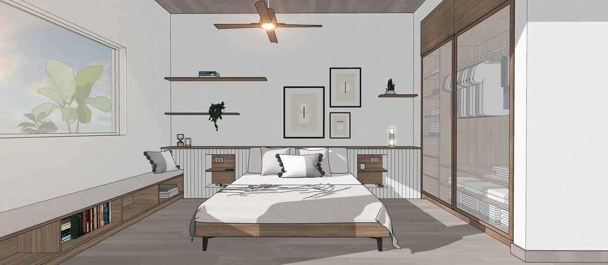 ChibiDeza's tweet photo. Bedroom - Rustic with books 📚🍂

Available in @ACON3D @acon3d_global 
Link: https://t.co/6JAKQ6OZzf

Skp file size: 38.8 MB

#acon3D #3Dmodel #sketchup #webtoon #background #interiordesign https://t.co/VzE6iNC1qQ