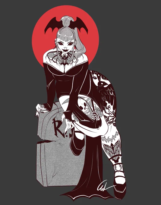 This months theme of Goth girls is complete!!!