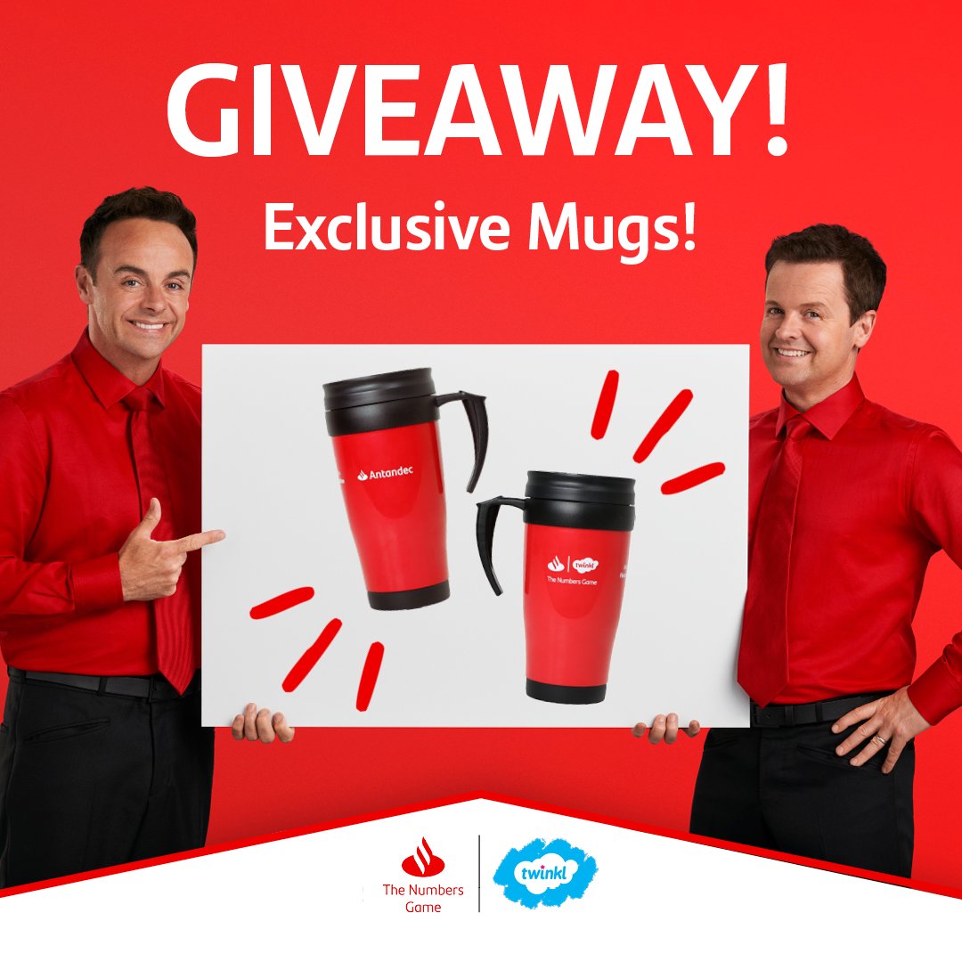 Twinkl Resources (@twinklresources) on Twitter photo We're giving 100 exclusive Bank of Antandec mugs!
If you're one of the thousands of teachers making a stir in Financial Education, you'll want one of these!
To enter...
ā¤ļø Retweet
ā¤ļø Reply with "THE NUMBERS GAME"
ā¤ļø Follow <a href="/twinklresources/">Twinkl Resources</a>
T&Cs apply, UK only. We're giving 100 exclusive Bank of Antandec mugs!
If you're one of the thousands of teachers making a stir in Financial Education, you'll want one of these!
To enter...
ā¤ļø Retweet
ā¤ļø Reply with "THE NUMBERS GAME"
ā¤ļø Follow <a href="/twinklresources/">Twinkl Resources</a>
T&Cs apply, UK only.