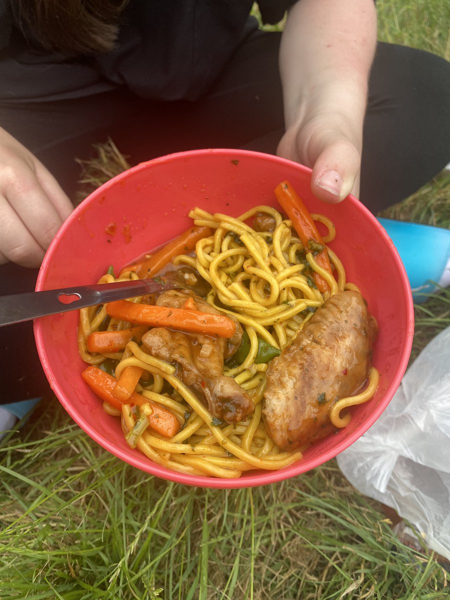 STAHSDoE's tweet photo. Impressive cooking skills demonstrated at camp this evening! Teriyaki chicken stir fry! Very appetising! 😀 https://t.co/wg2Q62K7AK