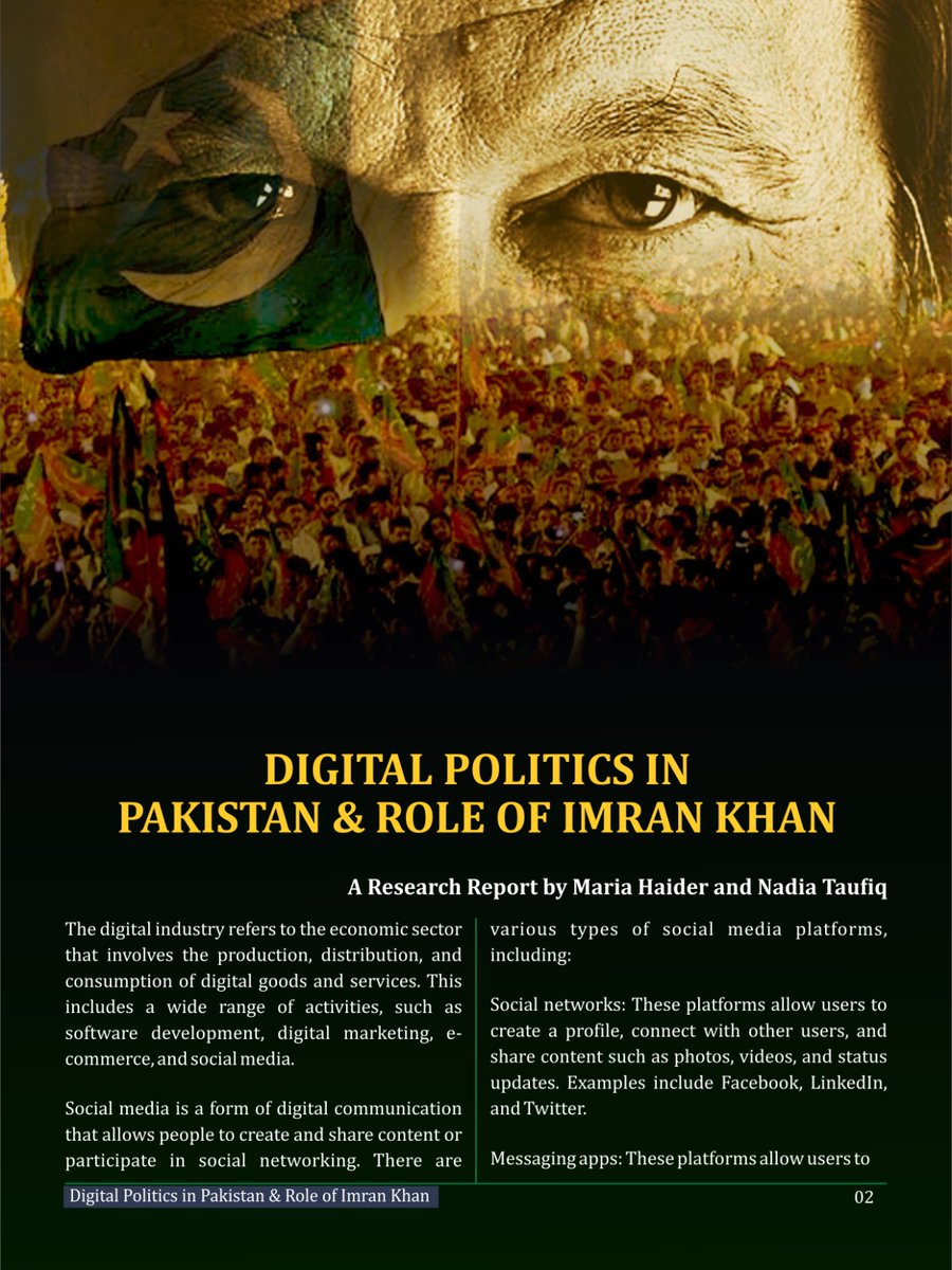 republicpolicy's tweet photo. Imran Khan is central to digital economy in Pakistan.
 
YouTubers, Social media journalists, digital content creators and even electronic &amp; print media ( through digital media ) are dependent on Khan's personality, talking in favor or against.

Pl, visit
https://t.co/qi3cHwFERb https://t.co/KbmGPguRfN