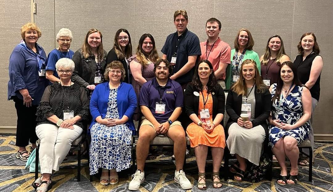 uwsphealth's tweet photo. Our family and consumer sciences students, alumni and Prof. Susan Turgeson represented #UWSP extremely well at the 2023 American Association of Family & Consumer Sciences (@aafcs) Conference and Expo in Baltimore June 22-26. #AAFCSac #SayYesToFCS https://t.co/srWuUAoGoH https://t.co/dmRGDYpNhU
