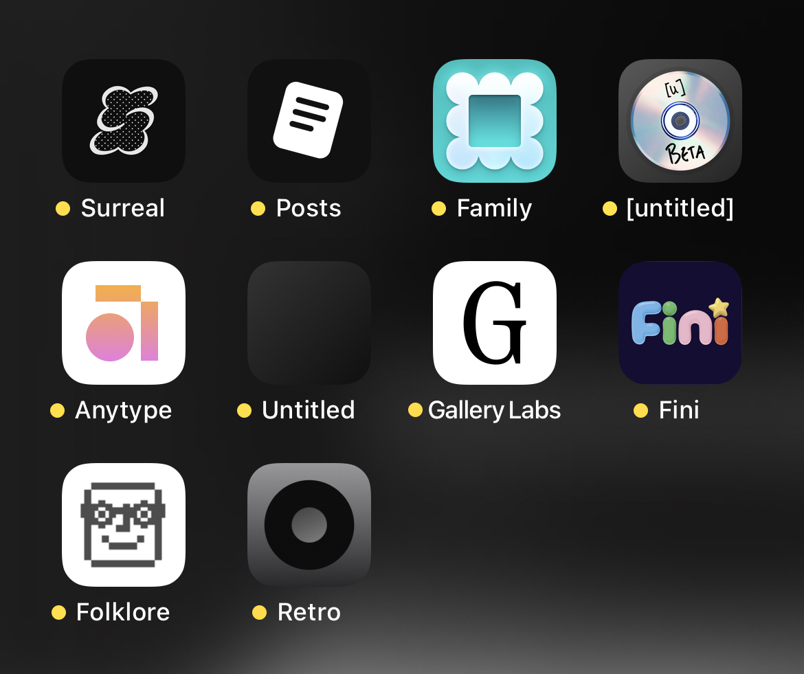 noisebody0x's tweet image. some of my fav TestFlights atm 🛫

↓