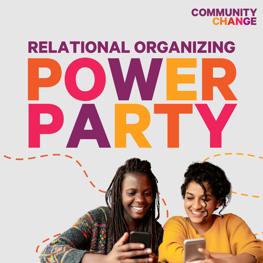 CommChangeAct's tweet photo. Join us tonight for upcoming Relational Organizing party! 🎉 This meeting is perfect for you to find out what issues are facing our democracy, how to build power with like-minded people from across the U.S. and the ways to mobilize our communities! RSVP: https://t.co/f4BekeaRoi https://t.co/lBwfeZblEA