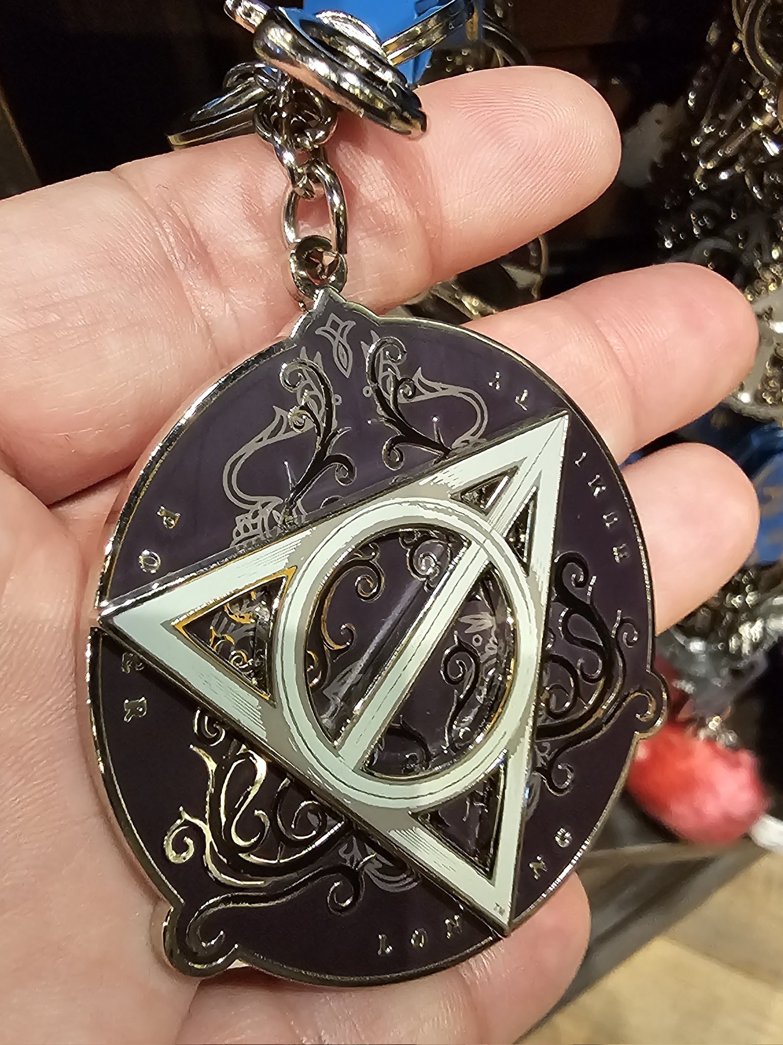 Hedgehog s Corner on X New Deathly Hallows Dark Mark Keychains Universal Studios Parks Exclusive Merchandise Wizarding World of Harry Potter https t gewFOKvVoZ X