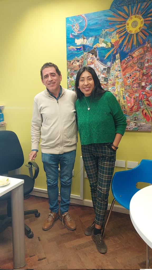 FoxColonna's tweet photo. Bienvenida Micaela Chauque  a la provincia del Neuquén, madrina del Festival Provincial de Música Andina.  ¡Muchas gracias! 

¡Gracias @INaMuArgentina por acompañarnos!

#Culturas #MúsicaAndina #Neuquén https://t.co/ZP6Il48e4q