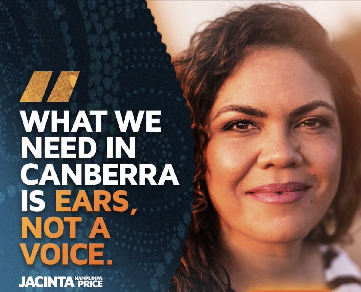 RositaDaz48's tweet image. 🇦🇺 Senator Jacinta Nampijinpa Price 

—I never thought this would happen in Australia.

In the country that proudly sings..
—“We are one and free”.

The country that taught me that we are united no matter where we come from.

We are being asked to vote on a major change to our…