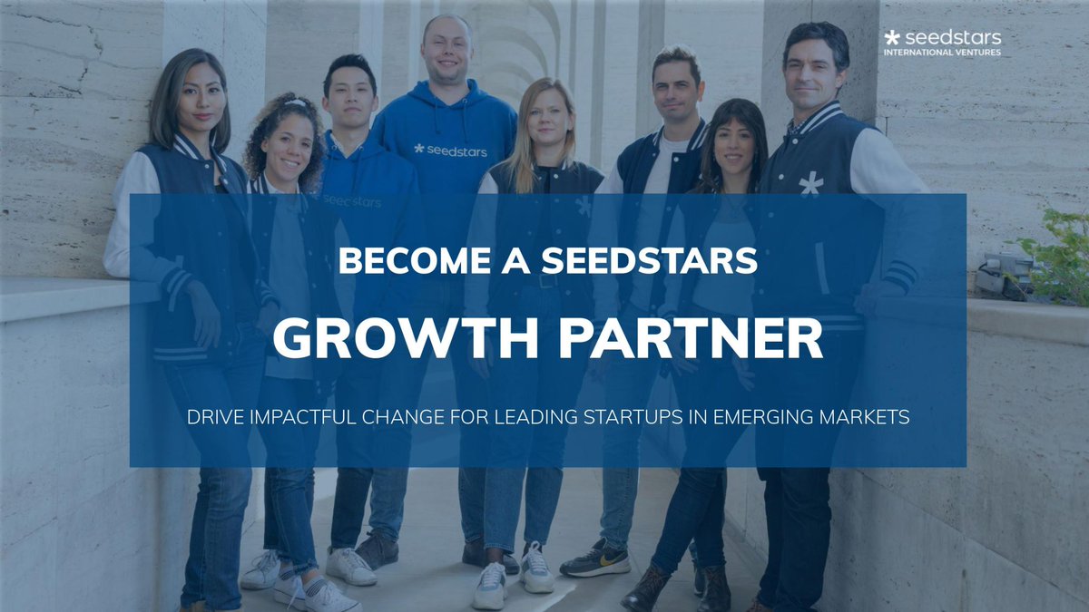 Seedstars's tweet photo. Seedstars International Ventures is actively searching for Growth Partners to join our journey towards expansion and success. 🔎

If you are an interested candidate, check out here: check out the role here: https://t.co/f7tudhARG9

#opportunity #joinourteam #vc #Seedstars https://t.co/qFTO9Buocv