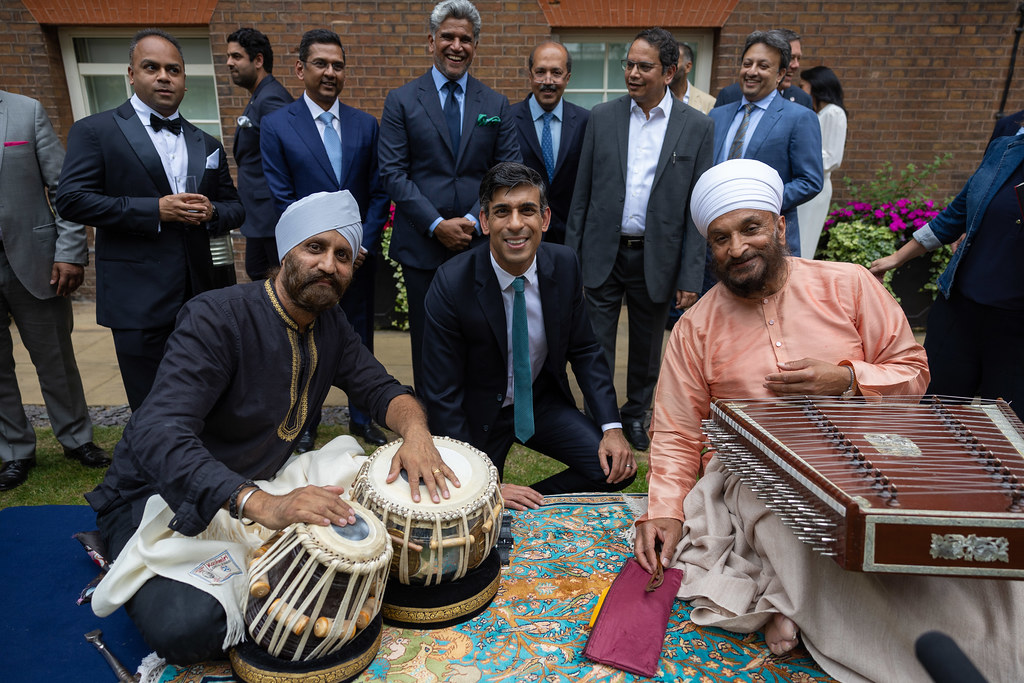 UK Prime Minister (@10downingstreet) on Twitter photo Business. Innovation. Culture. And of course... cricket🏏
The UK and India share so much.
Tonight, in #UKIndiaWeek, Prime Minister <a href="/RishiSunak/">Rishi Sunak</a> welcomed business leaders to Downing Street, celebrating their work in bringing our nations even closer together 🇬🇧🤝🇮🇳 Business. Innovation. Culture. And of course... cricket🏏
The UK and India share so much.
Tonight, in #UKIndiaWeek, Prime Minister <a href="/RishiSunak/">Rishi Sunak</a> welcomed business leaders to Downing Street, celebrating their work in bringing our nations even closer together 🇬🇧🤝🇮🇳
