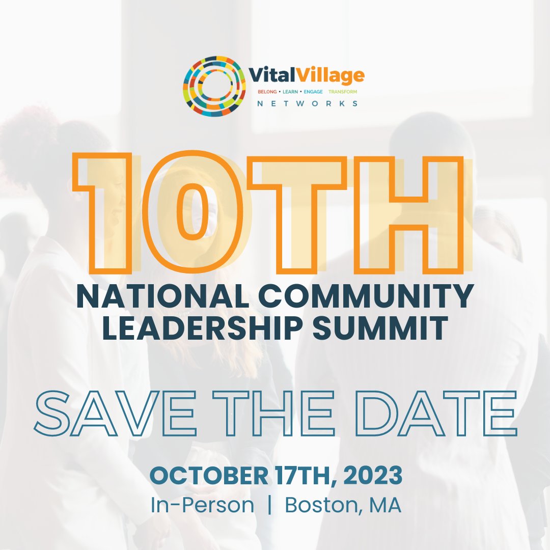 NOW_WellChild's tweet photo. Save The Date for our 2023 National Community Leadership Summit, as we return in person for our 10th national summit on October 17th in Boston, MA.
Registration and event details coming soon!
#2023NCLS https://t.co/jKTjnPUN6I