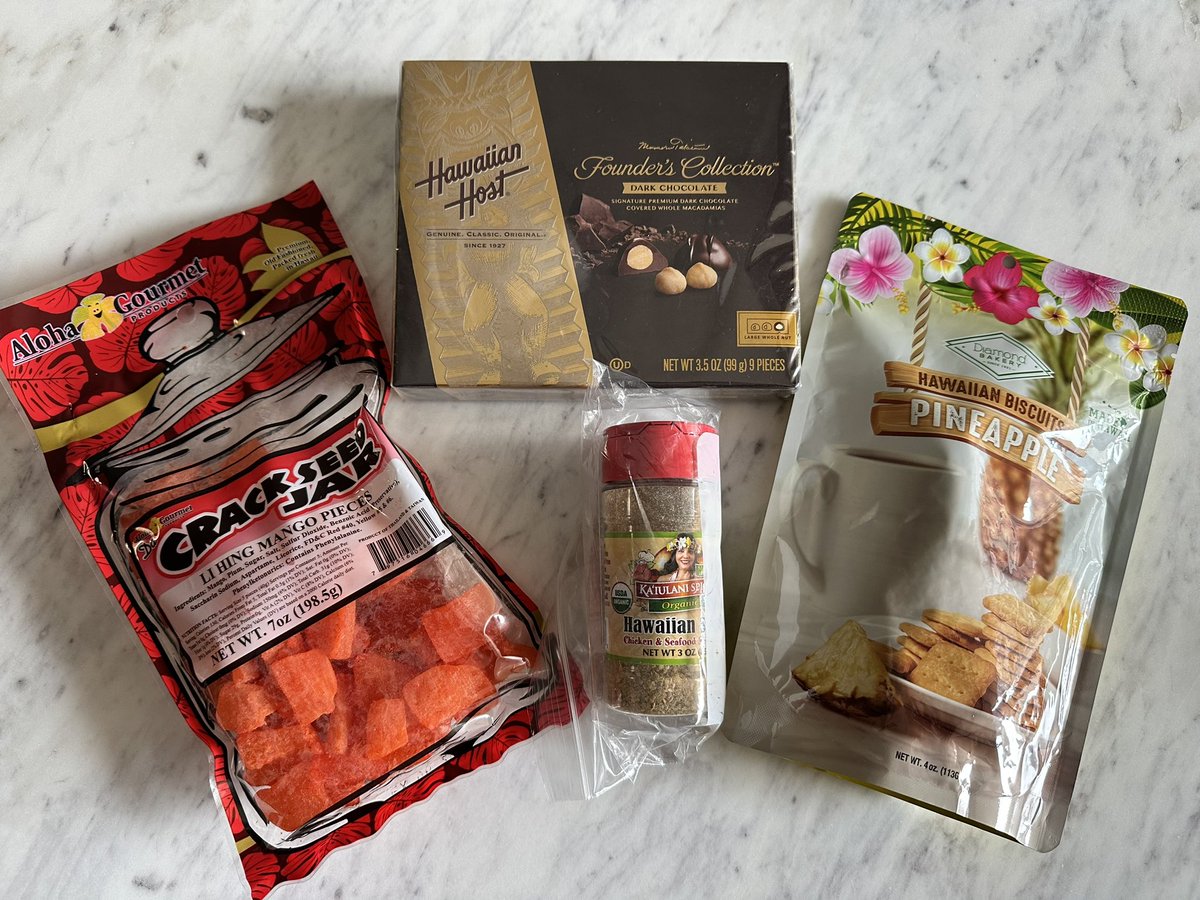 EdTechBites's tweet photo. A huge shout out to @Celyendo for the authentic Hawaiian snacks and seasonings! She brought them to the food tour and we can’t wait to devour these as a family!
#ISTE #ISTELive23 #ISTELive #EdTechBites #EdTechBitesFoodTour https://t.co/cAEqJJ1GTL