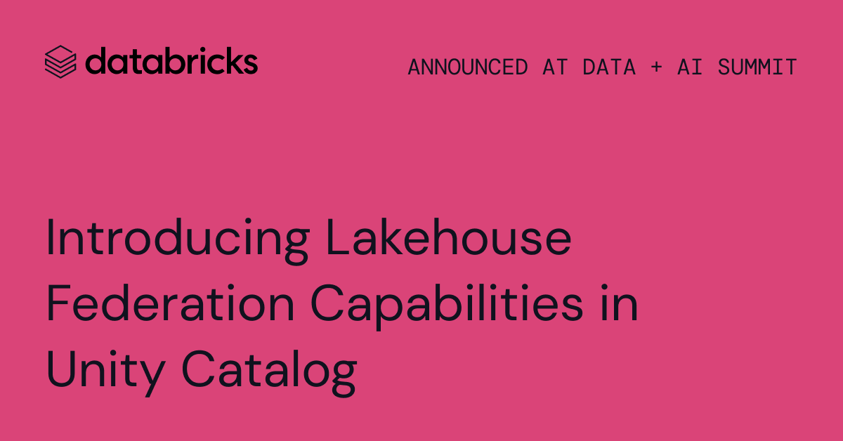 Databricks tweet media