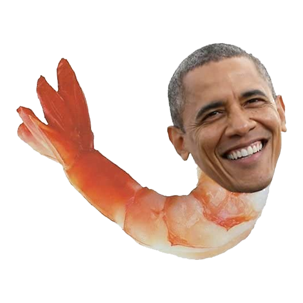 ChilledOutReal's tweet photo. #ObamaShrimp https://t.co/Z6QbUsC1nT