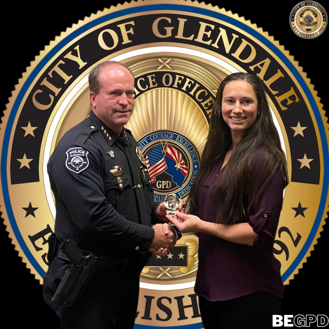 ✋SWEARING IN SATURDAY✋

Congratulations to Lateral Officers Yevgeniy Khutoryanskiy 👮‍♂️ and Kateri Marotta 👮‍♀️ on receiving their badges from the Chief!  

We've got room for you too! 👇 
bit.ly/BeGPDJune2023

#BeGPD #police #PoliceJobs #policeofficer #lateral #swearingin