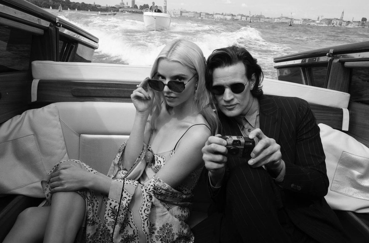 Matt Smith and Anya Taylor Joy at the Venice Film Festival in 2021 🤍