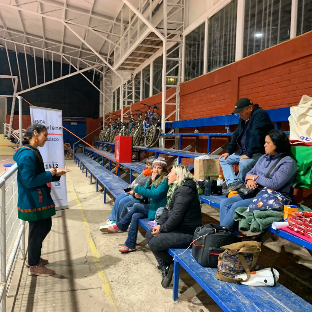 SENDAElQuisco's tweet photo. El viernes pasado realizamos la primera sesión del Taller de Estrategias Comunitarias Familiares con el Club de Patinaje Artístico Antü Awkan ⛸❣

Muchas gracias por su disposición, abertura a compartir y crear comunidad.

#MásComunidadMásPrevención https://t.co/kJftug0EHI