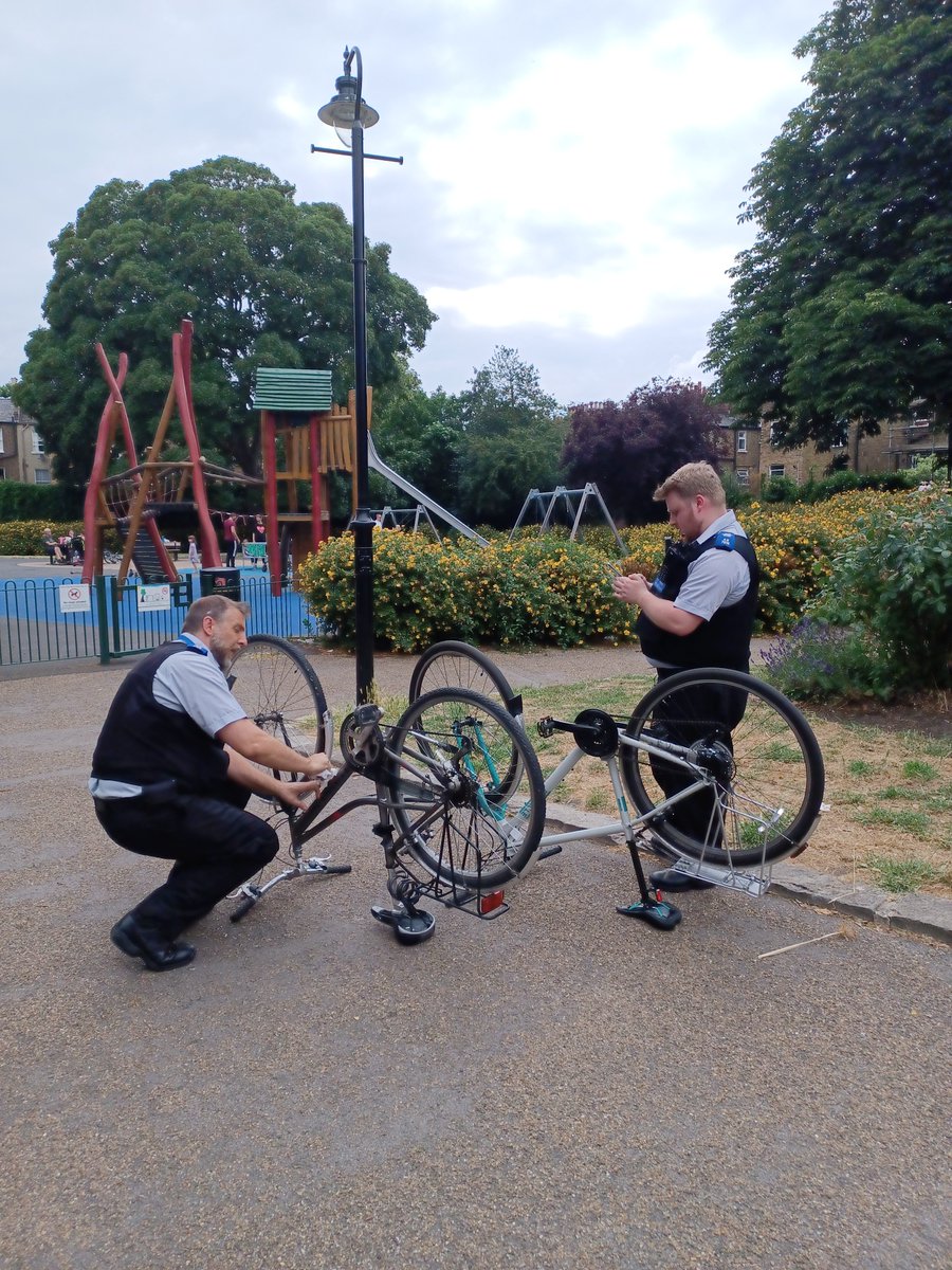 MPSStGiles's tweet photo. Thank you to all who attended todays bike marking event at Brunswick Park, SE5.
30+ bikes marked and now made safer in prevention of bike thefts!
#bikemarkingevent #bikeregister https://t.co/Tqo56i3Ct1