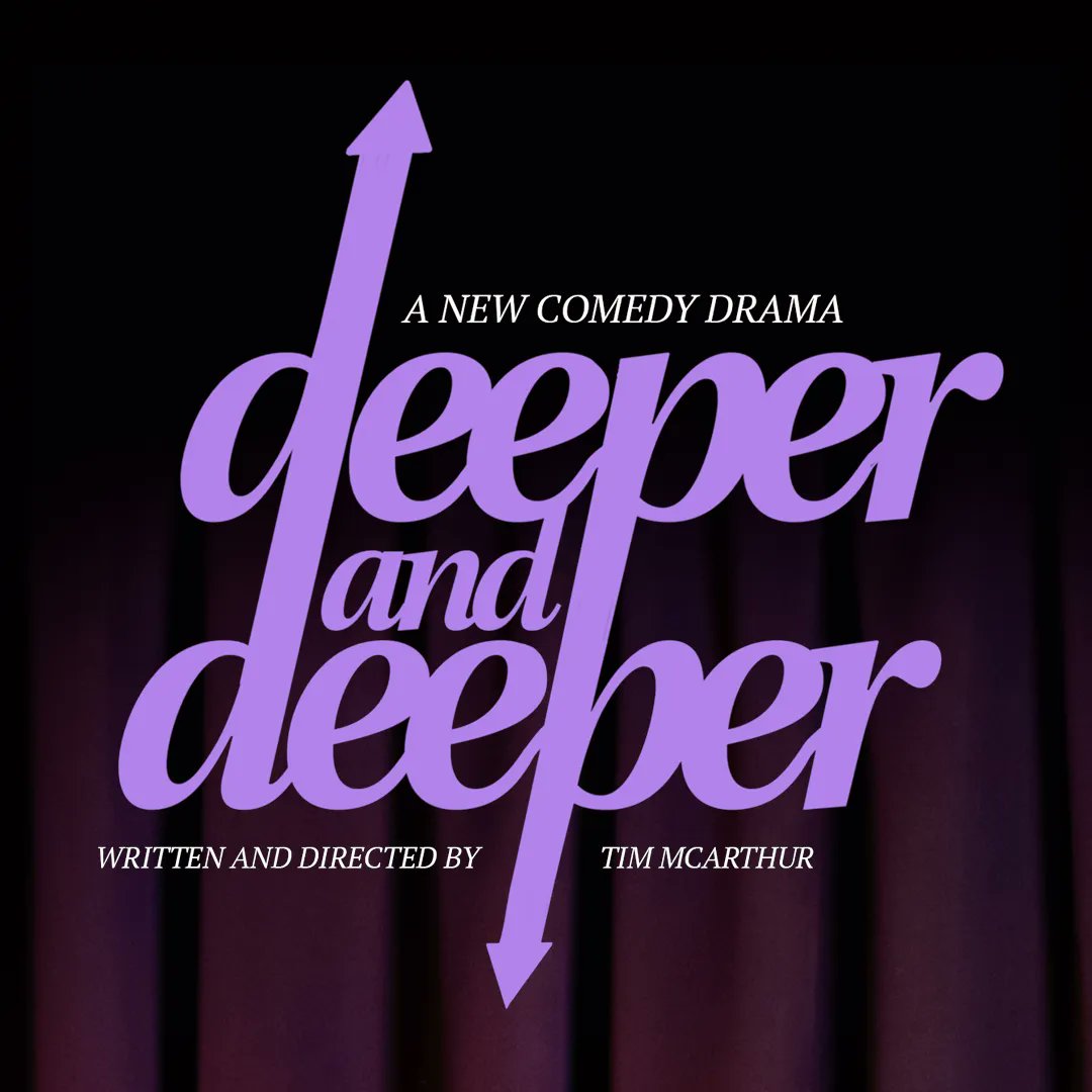 🚨 SHOW ANNOUNCEMENT 🚨 Deeper and Deeper A New Comedy Drama 5 young gay men start sharing a Camden flat in the late 90’s. Friendship & love are tested over the following 15 years by secrets, lies & betrayal. Tickets: abovethestag.com/deeper-and-dee…