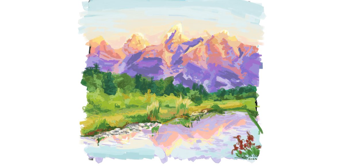 EmTumble's tweet photo. mountains 5 ms paint https://t.co/ad5jvpE2KI