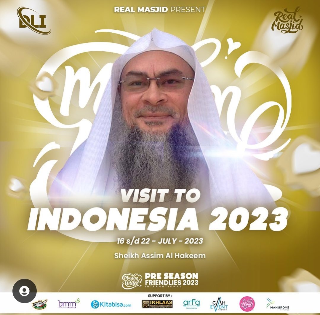 triajix_'s tweet photo. @Fymzoo24 @precious_miaa @tanyakanrl Syaikh Assim al Hakeem
Beliau ini punya darah indonesia, dari Medan. https://t.co/EzyjWCywGQ