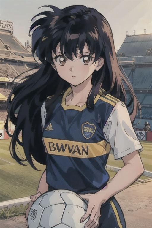 Kagome with Argentinian Football club (Boca Juniors) uniform

requested by: @_Kagomebostera_

#戦国御伽草子犬夜叉 #inuyasha #Kagome #AI #BocaJuniors