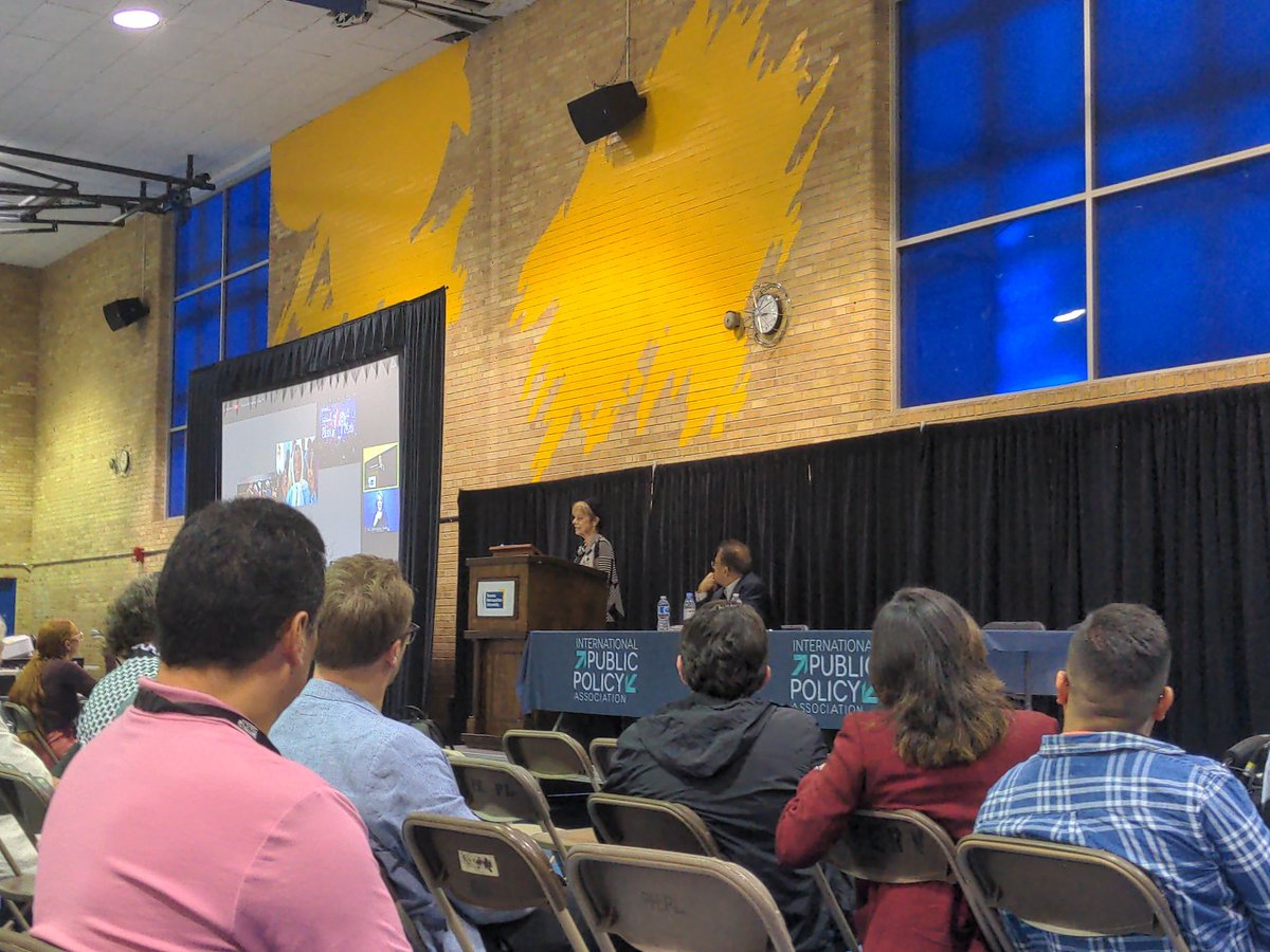 An honour to hear from Deborah Stone, one of the key scholars who inspires my own research, <a href="/_IPPA_/">IPPA</a> #ICPP6 A real highlight of the conference so far.