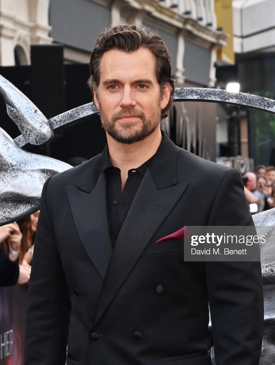 Henry Cavill attends The Witcher series three premiere after