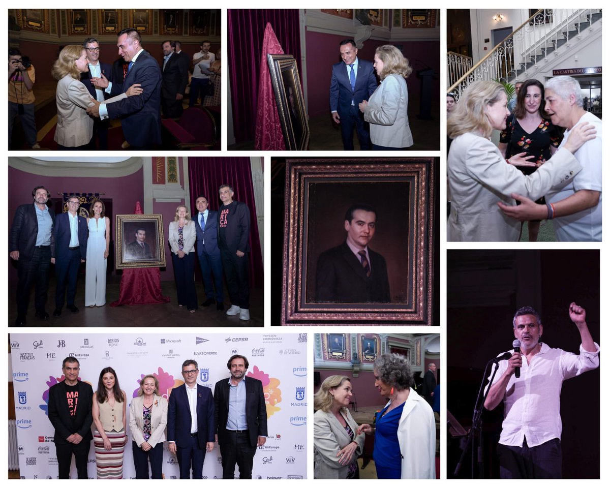 Emocionante presentación del retrato de Federico #GarcíaLorca en el <a href="/ateneodemadrid/">Ateneo de Madrid</a>.

Imprescindible homenaje para coser el hilo de la #memoria y celebrar el avance de la verdadera #libertad para ser y para amar.

“Y no olvidéis
que lo primero de todo
es la luz”

#OrgulloDePaís🇪🇸