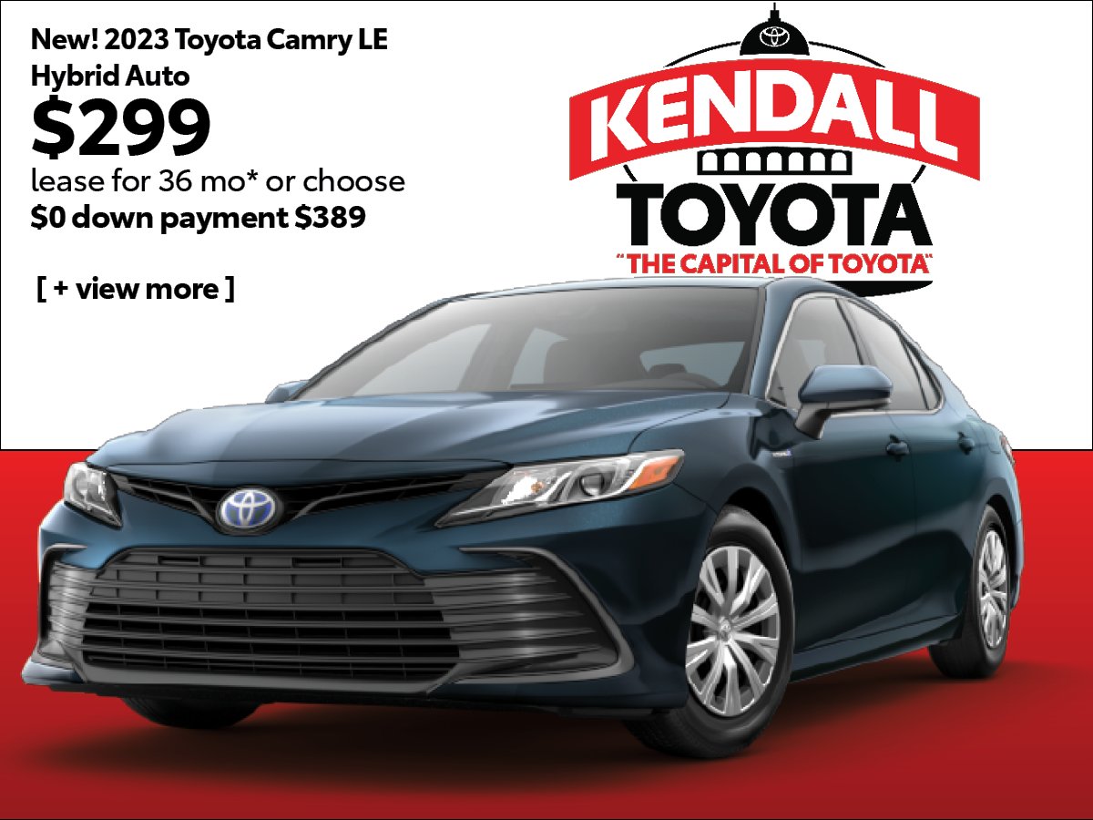 Take advantage of our WHITE HOT Sales Drive, happening now through July 5th! Get a new Toyota now at our best price with no payments for 90 days plus ToyotaCare Maintenance included with every new vehicle! Visit kendalltoyota.com or call 305-KENDALL.