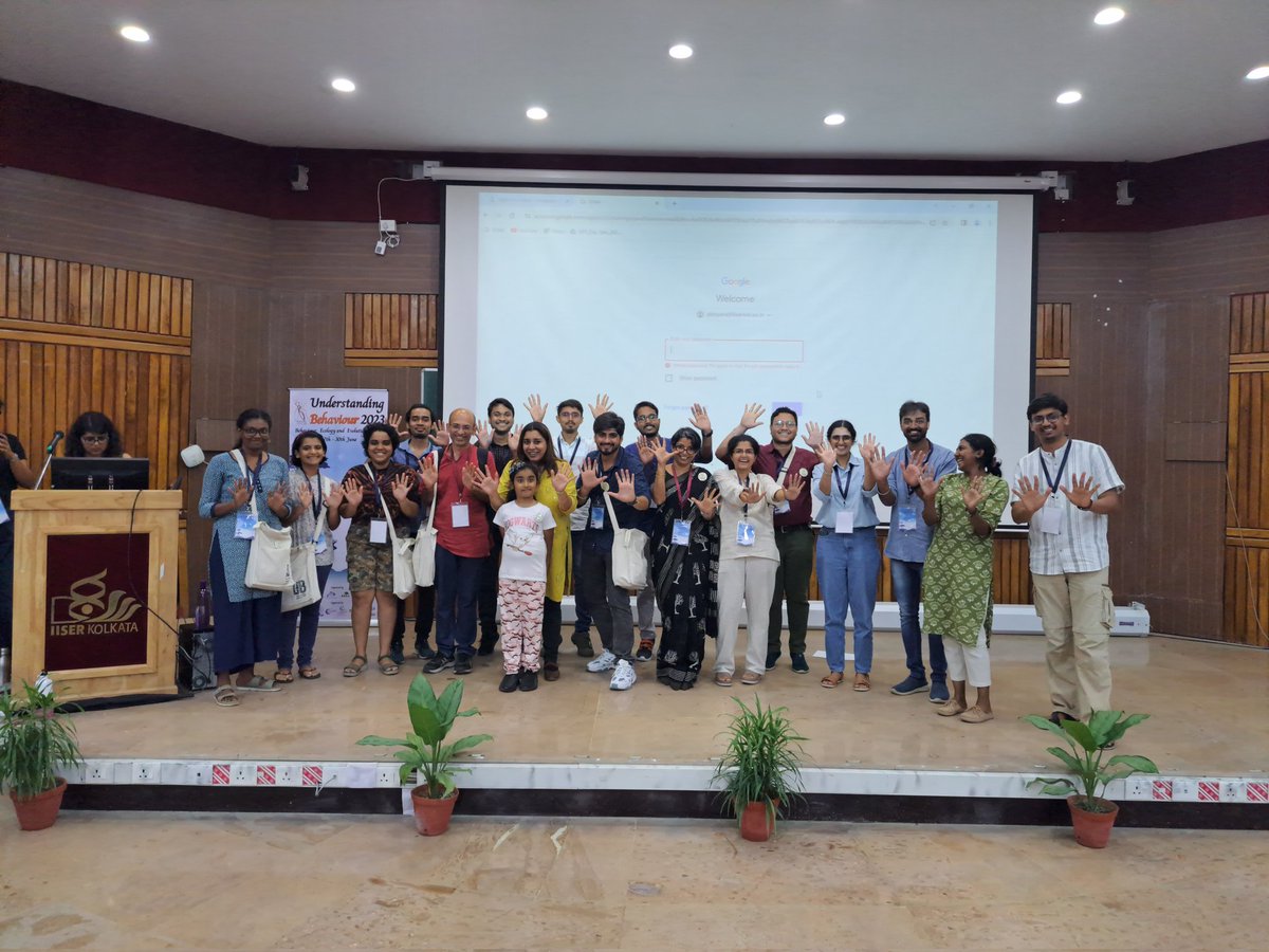Manjari Jain (@minivets) on Twitter photo <a href="/lab_behavioural/">Behavioural Ecology Lab (BEL @ IISER Mohali)</a> <a href="/UBehaviour/">Understanding Behaviour Conference</a> 3 labs from 3 IISERs are celebrating their 10th year anniversary ...and we are all here at <a href="/UBehaviour/">Understanding Behaviour Conference</a> to celebrate our incidental shared journeys:
<a href="/lab_behavioural/">Behavioural Ecology Lab (BEL @ IISER Mohali)</a> <a href="/IiserMohali/">IISER Mohali</a>
<a href="/TrEE_Lab/">TrEE Lab</a> <a href="/iiserbhopal/">IISER Bhopal</a>
and RAGHAV RAJAN'S Lab <a href="/IISERPune/">IISER Pune</a>
Hurray!!! 🎉🎊🥳 <a href="/lab_behavioural/">Behavioural Ecology Lab (BEL @ IISER Mohali)</a> <a href="/UBehaviour/">Understanding Behaviour Conference</a> 3 labs from 3 IISERs are celebrating their 10th year anniversary ...and we are all here at <a href="/UBehaviour/">Understanding Behaviour Conference</a> to celebrate our incidental shared journeys:
<a href="/lab_behavioural/">Behavioural Ecology Lab (BEL @ IISER Mohali)</a> <a href="/IiserMohali/">IISER Mohali</a>
<a href="/TrEE_Lab/">TrEE Lab</a> <a href="/iiserbhopal/">IISER Bhopal</a>
and RAGHAV RAJAN'S Lab <a href="/IISERPune/">IISER Pune</a>
Hurray!!! 🎉🎊🥳