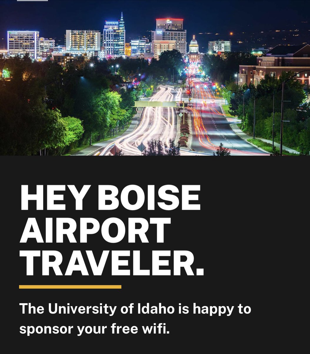 #GoVandals #VandalPride #BoiseAirport #IDAHO 

👀⤵️