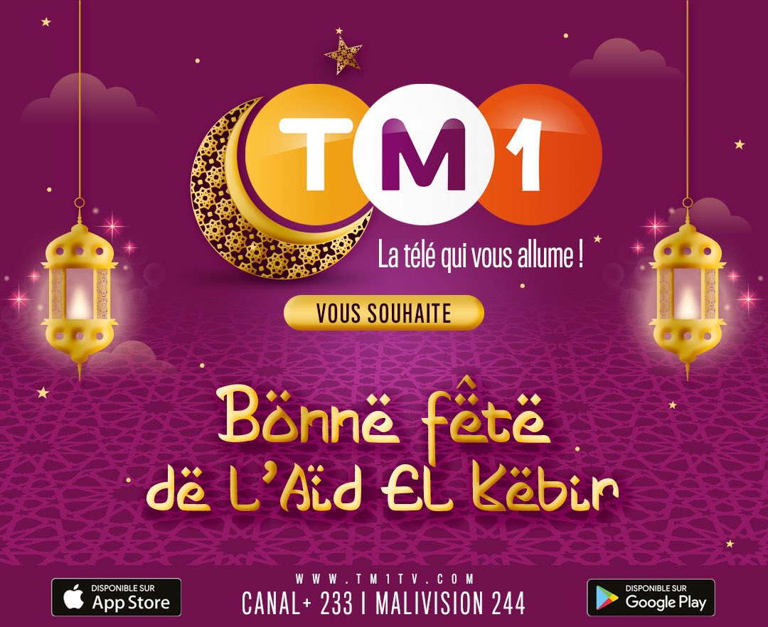 Bonne fête de l’Aïd El Kebir ou Tabaski dans la paix et la lumière de vos familles! 
Pluie de bénédictions ! 🙏🏽✨🌙🐏