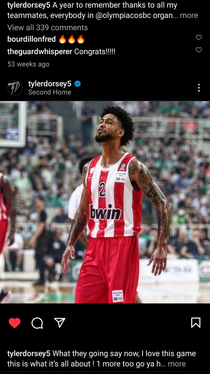 stsl_v7f's tweet photo. Tyler Dorsey απλά σκέψου να μπενεις σε συζητήσεις με αυτούς που έβριζες και σε λέγανε ντοπαρισμενο τι να πω #paobc #OlympiacosBC #dorsey #Euroleague #Transfers #pelates https://t.co/7nzXFens1S