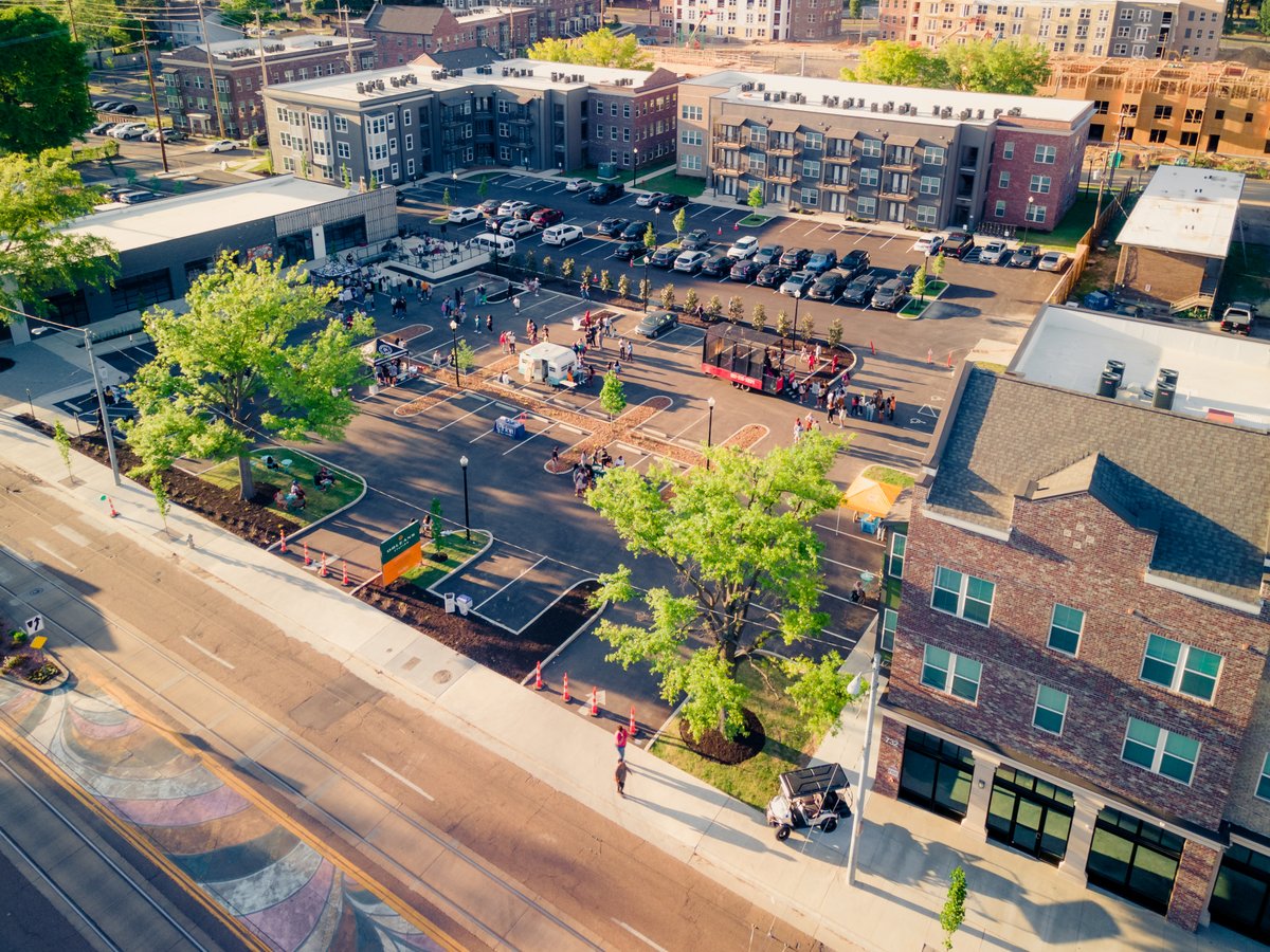 Three projects underway in the Memphis Medical District: the former Greyhound bus terminal is being redesigned in an adaptive reuse project; Orleans Station is transforming a 10-acre, vacant property into a 24/7 neighborhood; a 3-story mixed-use project at 757 Court.