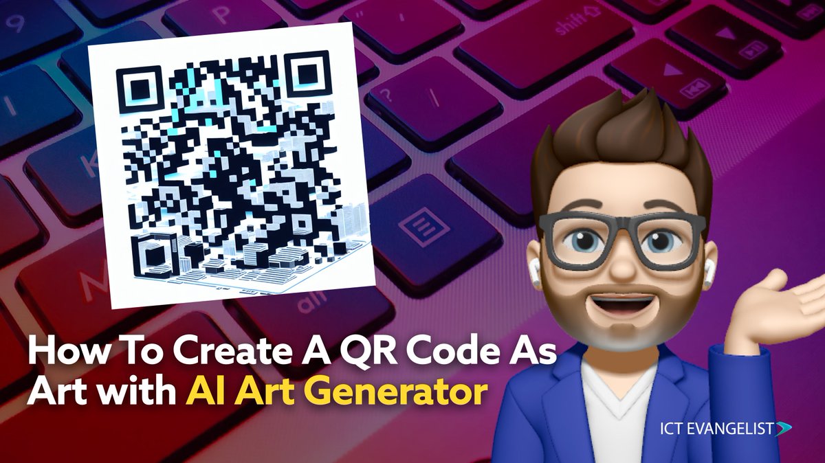 NEW POST: How To Create A QR Code As Art with AI Art Generator ictevangelist.com/how-to-create-… #EdTech #AIinEDU #EduTwitter #QRCode #ISTELive23 #NotAtISTE #ISTELive #ISTE23