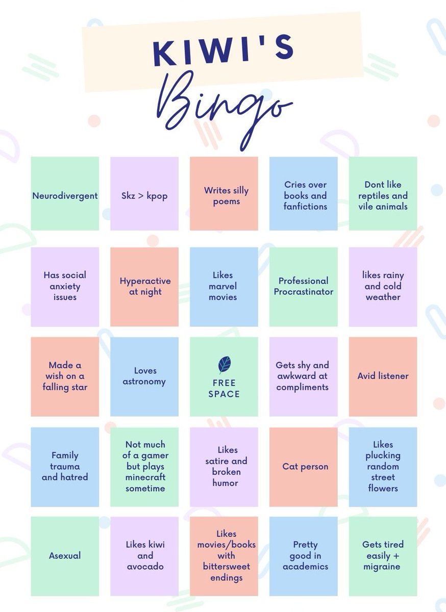 if you see this, you are obliged to do my bingo