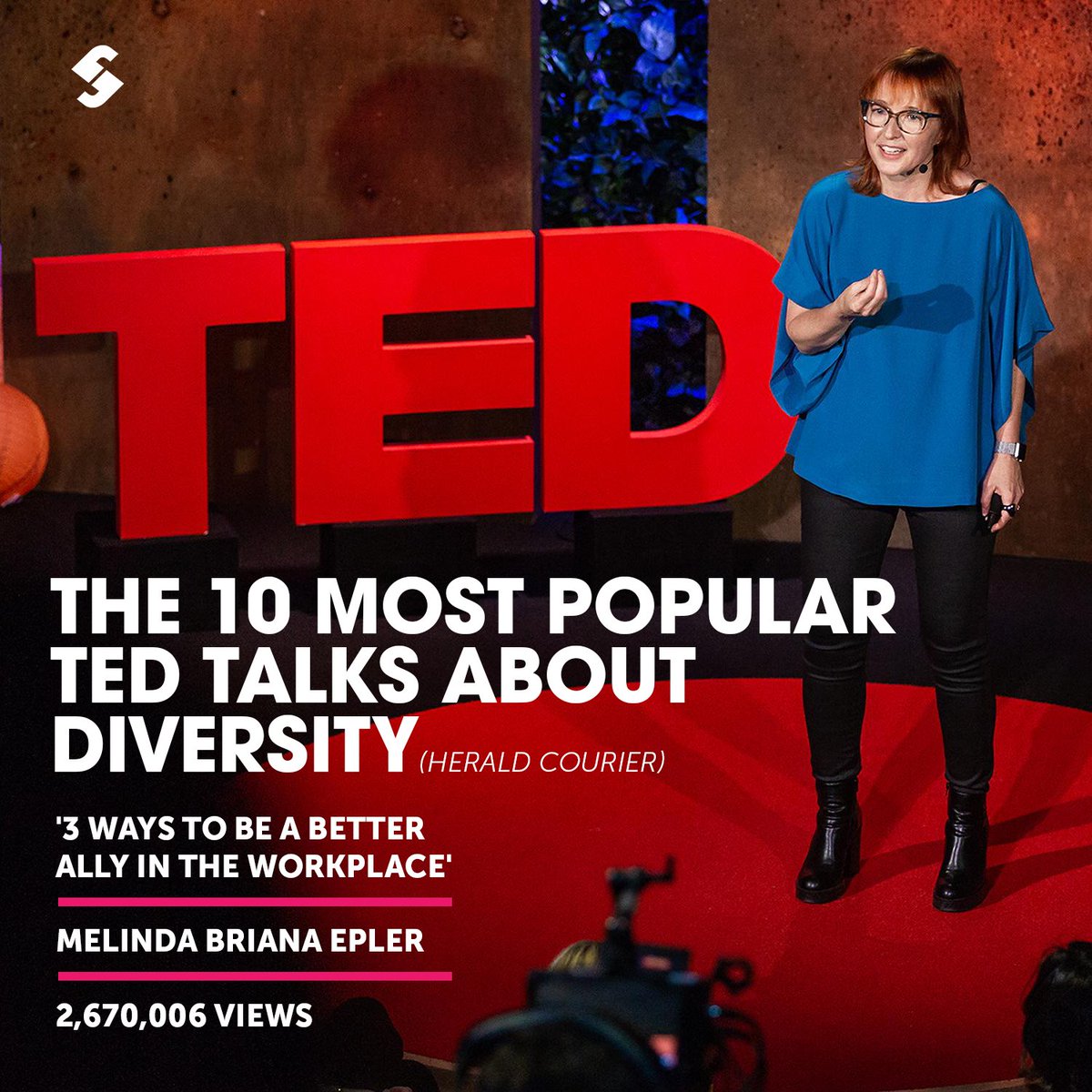 In her inspiring <a href="/TEDTalks/">TED Talks</a>, <a href="/mbrianaepler/">Melinda Briana Epler</a> uncovers three actionable ways to support underrepresented individuals and drive positive change in the workplace. Check it out at bit.ly/3IDle2R.