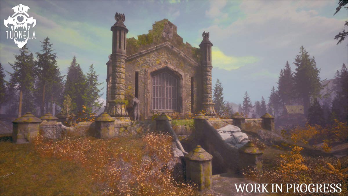 bonfire_river's tweet photo. What secrets lie within this mausoleum of old? Fortune or tragedy? Under the soil of #Tuonela, anything awaits.

#tuonela #indiedev #gamedevelopers #indiedeveloper #unrealengine5 #wip #nordic https://t.co/ZsAa1Y2i6B