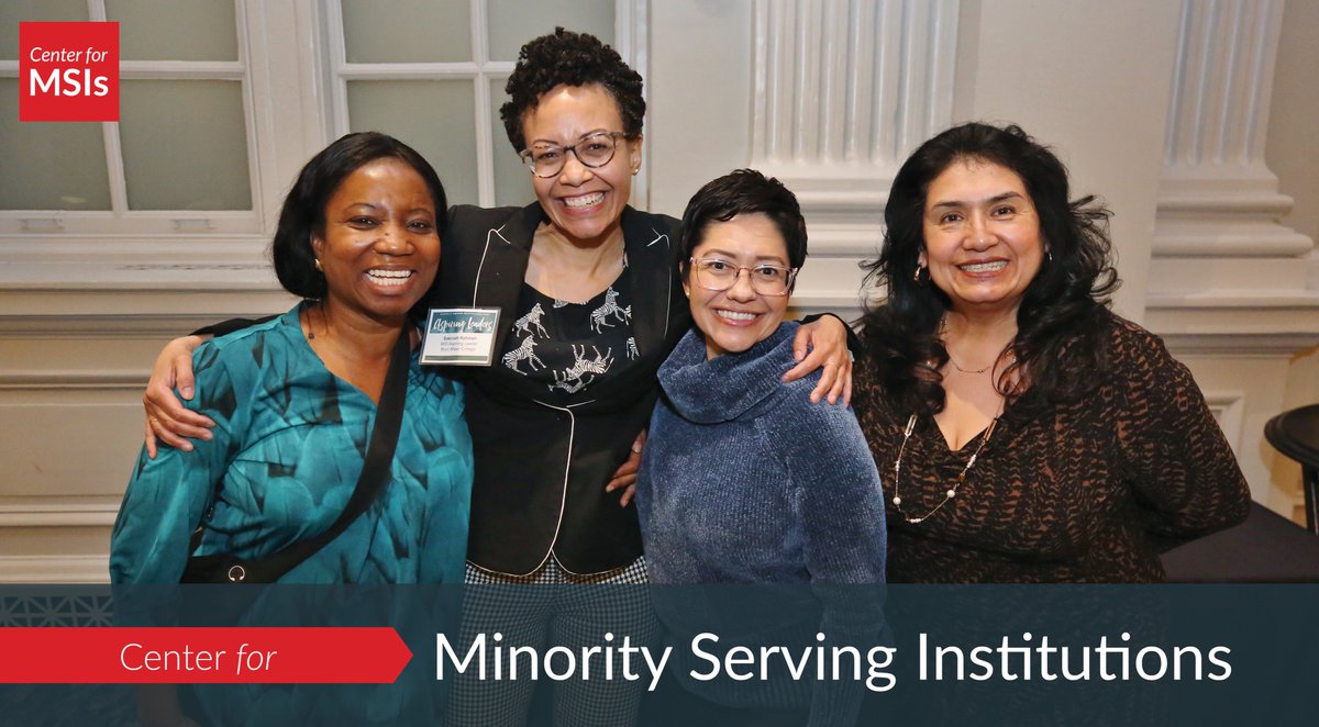 CenterForMSIs's tweet photo. “Finding ways to amplify #MSIs in the higher education space is so important to us, and this partnership with @ACEducation & @CarnegieFdn is allowing us to do just that." ⭐
More details🔗https://t.co/ut1gCMgX6H
#highered #carnegieclassifications #leadership https://t.co/tvftEEDDa9
