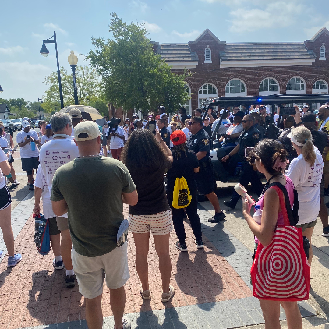 On Juneteenth, Mr. Scott participated in Opal Lee's Walk for Freedom through Fort Worth's historic Southside neighborhood! We were honored to have Opal Lee, Grandmother of Juneteenth, visit our campus in 2022. #SocialSummer