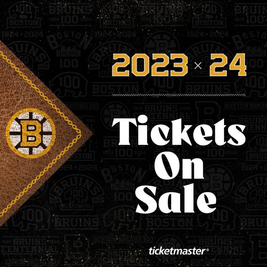 Boston Bruins Tickets, 2023 NHL Tickets & Schedule