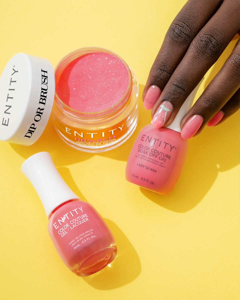 Entitybeauty's tweet photo. We're head over heels for this coral pink shimmer and your clients will be too! 🍊✨

Shade: Lady Guava https://t.co/oIgJu9tu2X