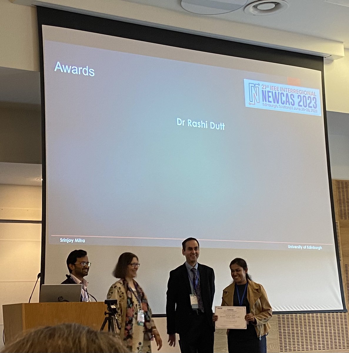 nazduneh's tweet photo. The IEEE NEWCAS 2023 came to the end by IEEE YP poster session. Nice venue and great presentations. Thanks to all organising committee ( including @hadihei and @danchitnis ) for the great work.
#IEEEUKIYP https://t.co/ydPCF6jwj8