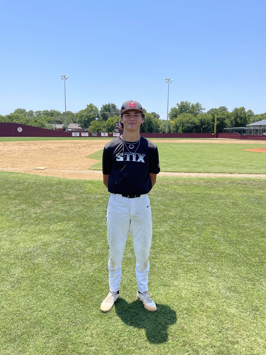#FiveToolCollegeNTX F: <a href="/StixBaseballTX/">Stix Baseball</a> DFW 2023 Grads 3, TSL Grey 2
PoG: <a href="/DanielAshlock3/">Daniel Ashlock</a> 1-3, 2 RBI
Pitcher: @P_browning16 3 IP, 3H, 0R, 0 BB, 3K
Notable: <a href="/LandoPhillips34/">Landon Phillips</a> 6 IP, 2H, 0R, BB