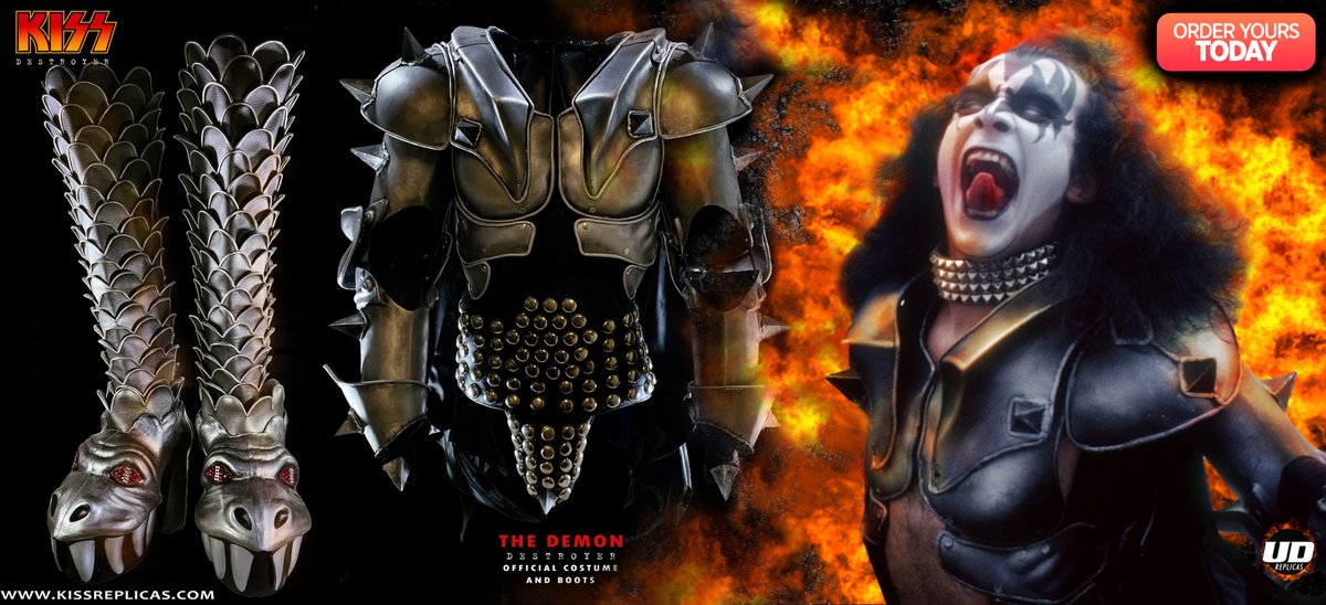 KISS Replicas on Twitter "KISS The Demon DESTROYER Official Costume
