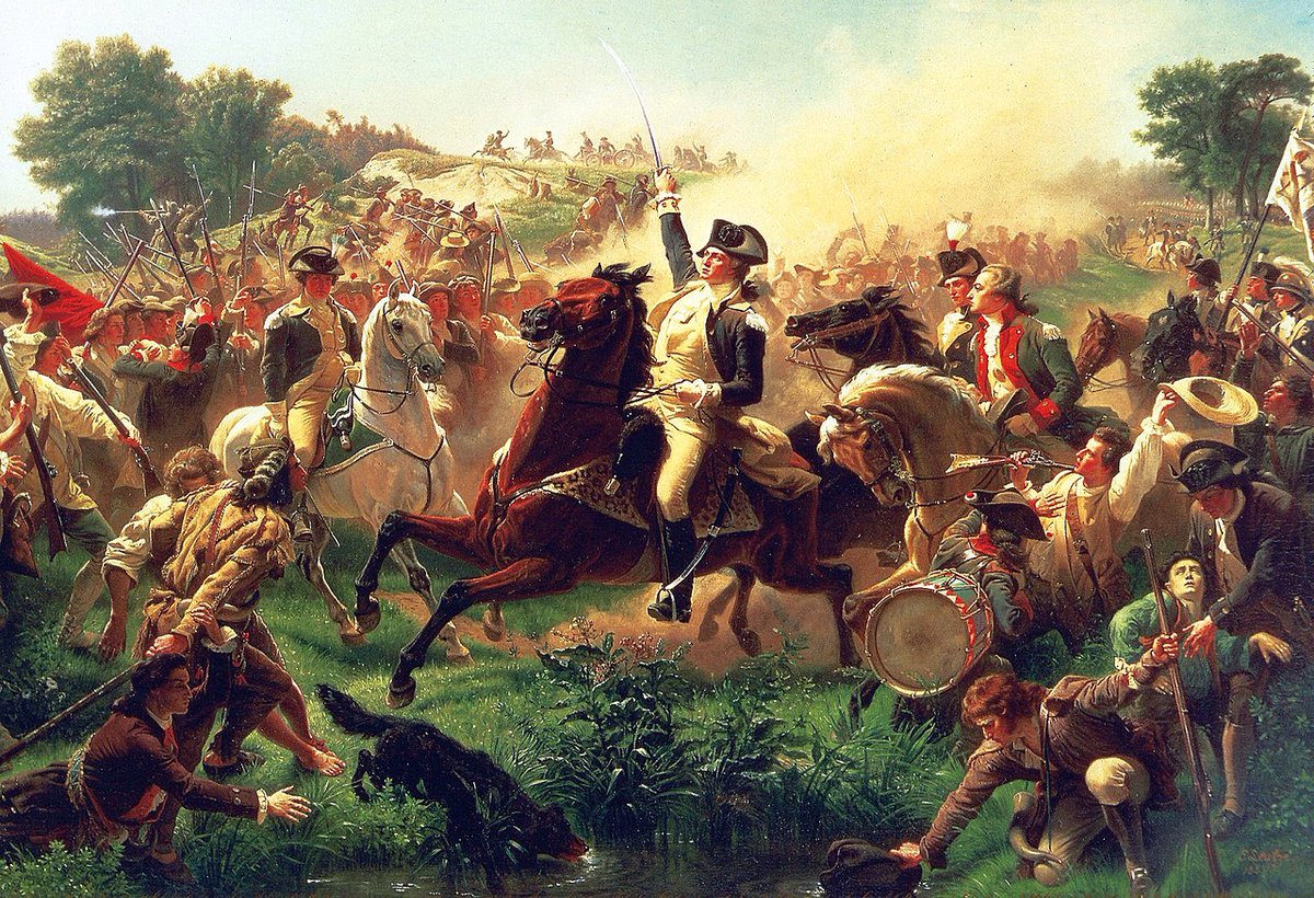 #otd 28 June 1778 – American Revolutionary War: The American Continentals engage the British in the Battle of Monmouth Courthouse resulting in standstill & British withdrawal under cover of darkness.

#Britishhistory #ushistory