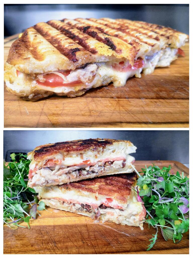 Home Cooking VS Fast Food on Twitter "Panini Sandwich Roasted
