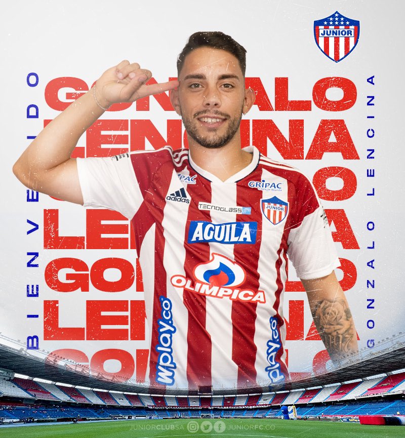 JuniorClubSA's tweet photo. 🇦🇷🔥¡LENCINA ES TIBURÓN!
Le damos la bienvenida a Gonzalo Lencina, nuevo jugador de nuestro Club. https://t.co/xTCLnNoLiB