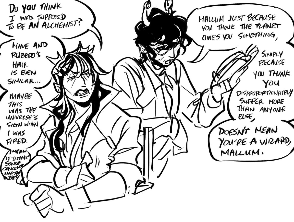 he is extremely emotionally incompetent. he isolates himself when he is very stressed and carries all the burden of the worlds problems on his shoulders ๐๐ชฝ its okay tho bcus he had 2 beautiful boyfriends who will fix him (kinda)